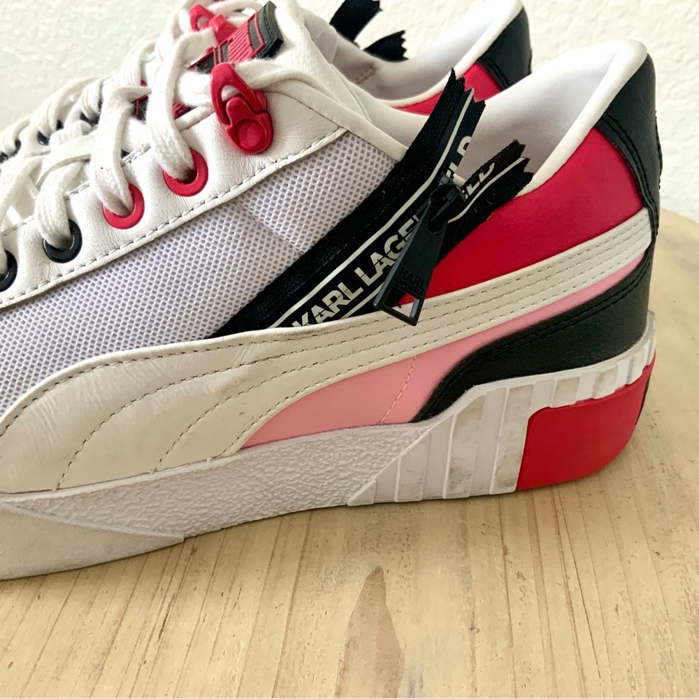Karl Lagerfeld, Puma Collab Sneakers, Sz 10 - Picture 6 of 12